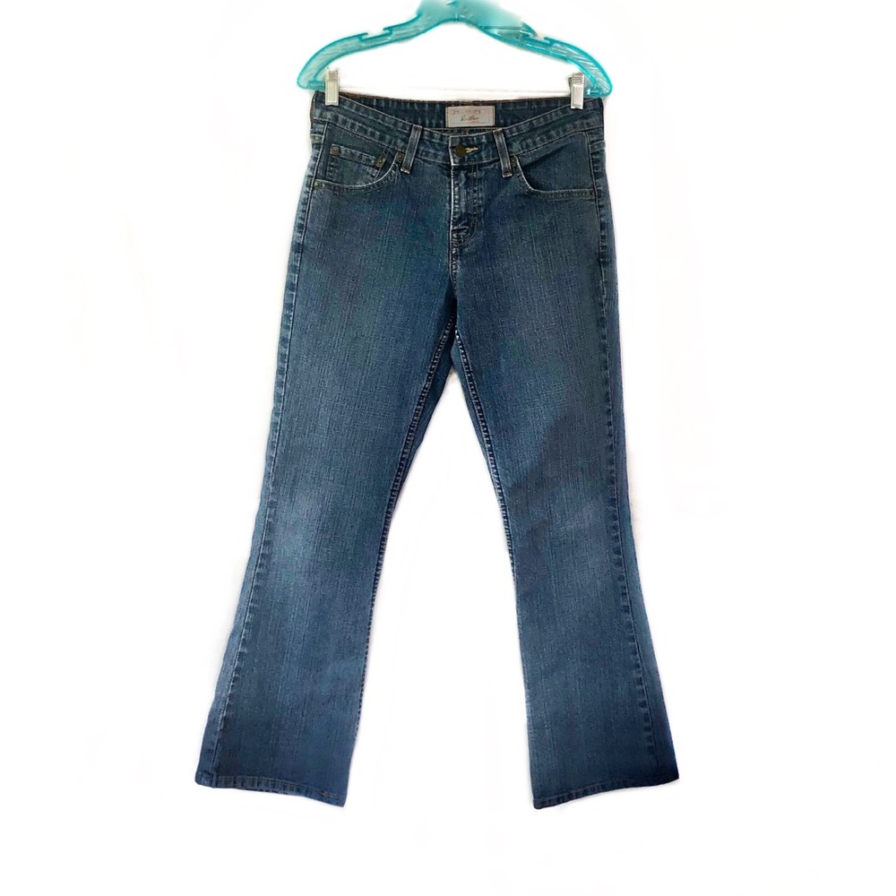 Levi's Stretch Low Rise Waist Bootcut Leg Denim Pants Casual Comfy Jeans EUC 4S